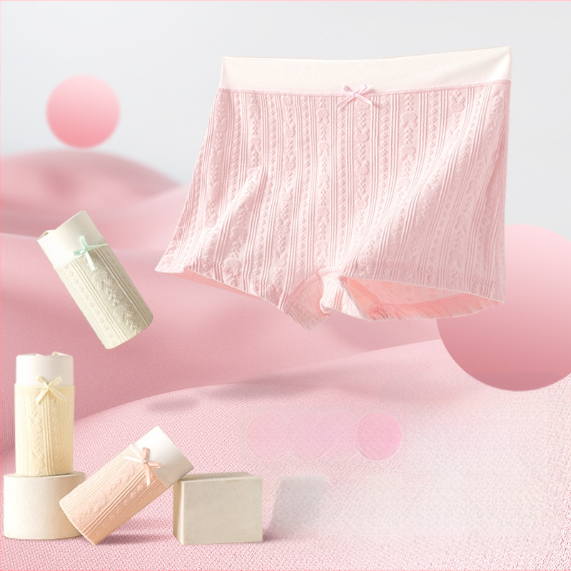 Sakurajisen mergaitėms boxeriai – gryna medvilnė, Klasė A, 95% medvilnė + 5% elastanas, patogus kirpimas be spaudimo, 8+ metų amžiui (aukštis 140 cm+), Vasara 2024