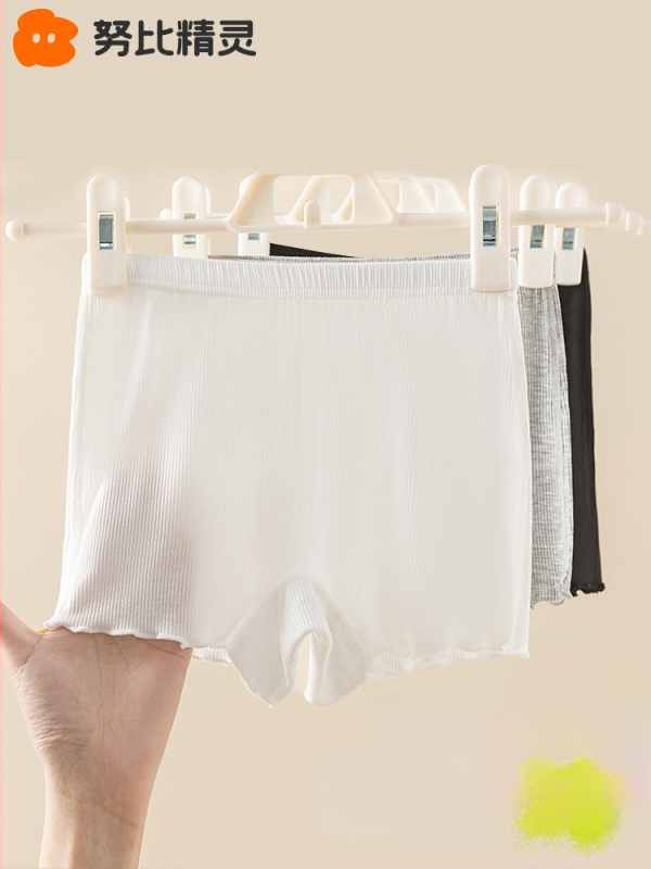 Mergaitėms medvilninės apatinių kelnaitės su saugiais šortais 2-in-1, 92% medvilnė, amžius 3–8 metai, Nubi Elf