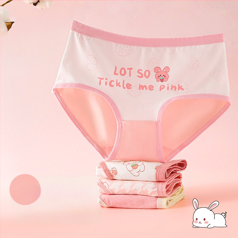 Mergaitėms skirtos medvilninės kelnaitės, klasė A, 95% medvilnė 5% elastanas, amžius 3–8 metų, prekė Lu Tong Dream