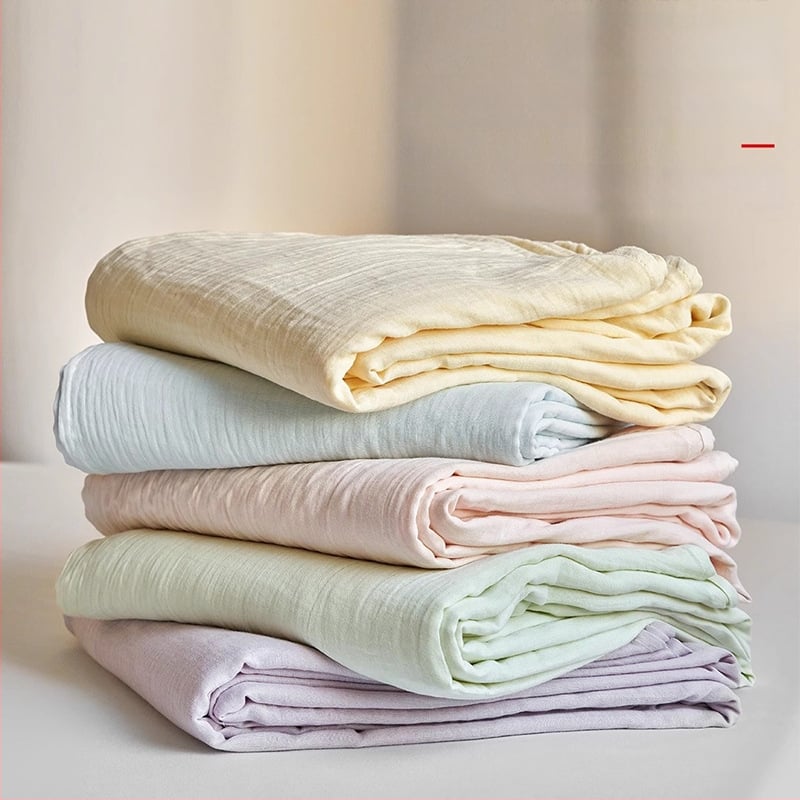 Set obliečok na prikrývku z 100% bavlny, 3-dielny set, moderný minimalistický štýl, reactive tlač a farbenie