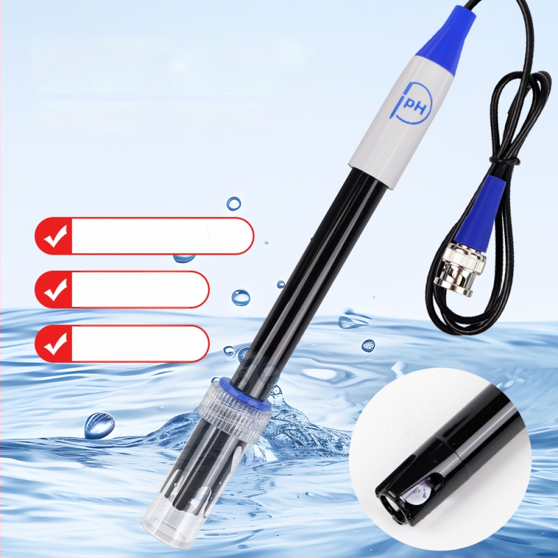 Earthworm PR201 pH jutiklis, pH kompleksinis elektroda vandens kokybės greitajam analizei, 0–14 pH diapazonas, 0,02 pH tikslumas