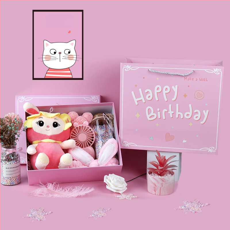 Gimtadienio dovanos dėžutė — vario plokštelė + pilkas kartonas, dovanų įpakavimas