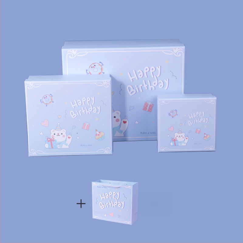 Gimtadienio dovanos dėžutė — vario plokštelė + pilkas kartonas, dovanų įpakavimas