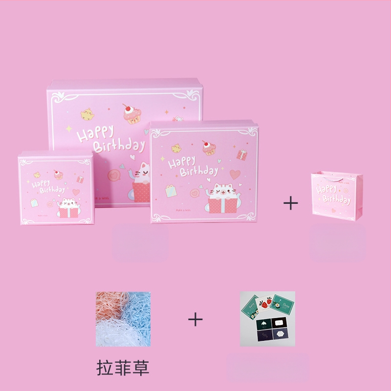 Gimtadienio dovanos dėžutė — vario plokštelė + pilkas kartonas, dovanų įpakavimas