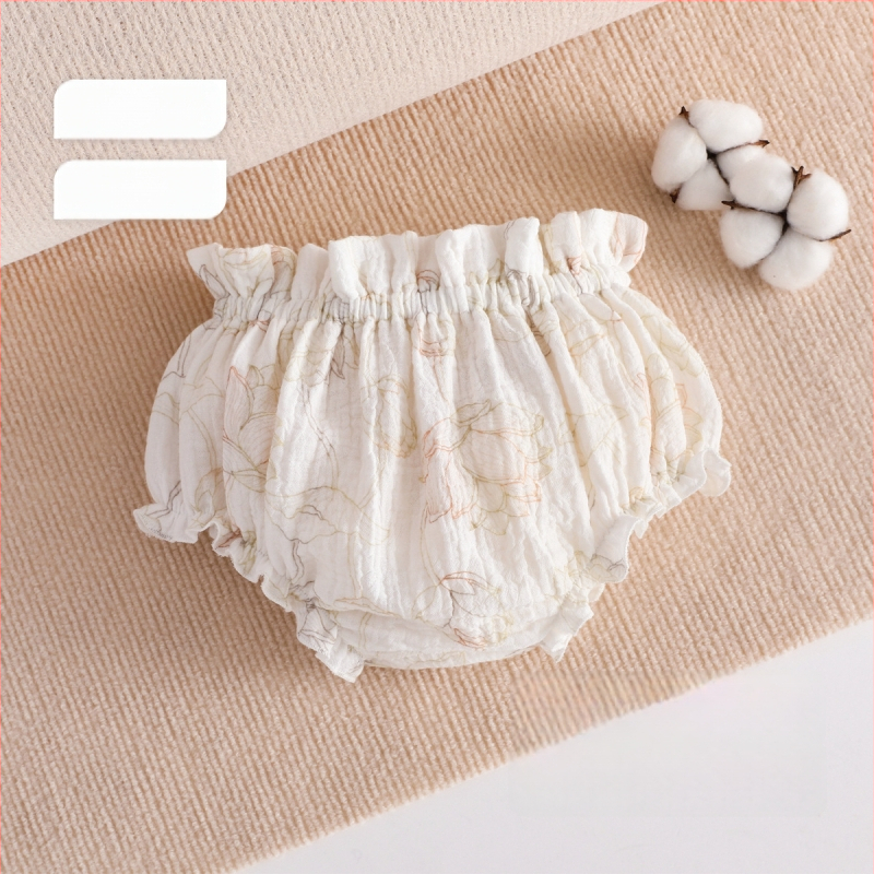 Kūdikių mokymosi kelnaitės iš marlės – antibakterinės, kvėpuojančios, saugumo klasė A, skirta kūdikiams ir mažiems vaikams (0–3 metų)