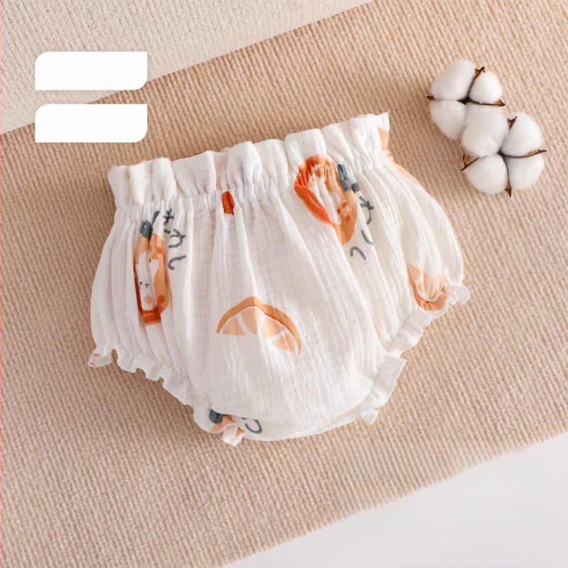 Kūdikių mokymosi kelnaitės iš marlės – antibakterinės, kvėpuojančios, saugumo klasė A, skirta kūdikiams ir mažiems vaikams (0–3 metų)