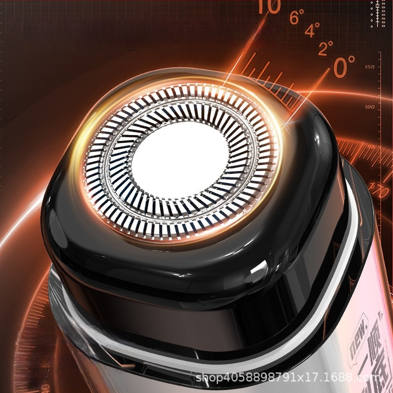 Elektriskais skuveklis ar iebūvētu akumulatoru, darbība 45–60 min, divu veidu uzlāde, ar berzes motoru, noņemama un mazgājama skuveklis galva