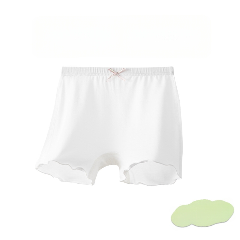 Mergaitėms vasariniai modalinio medvilnės šortai, klasė A anti-slydimo, vidutinė juosta, 3–8 metų