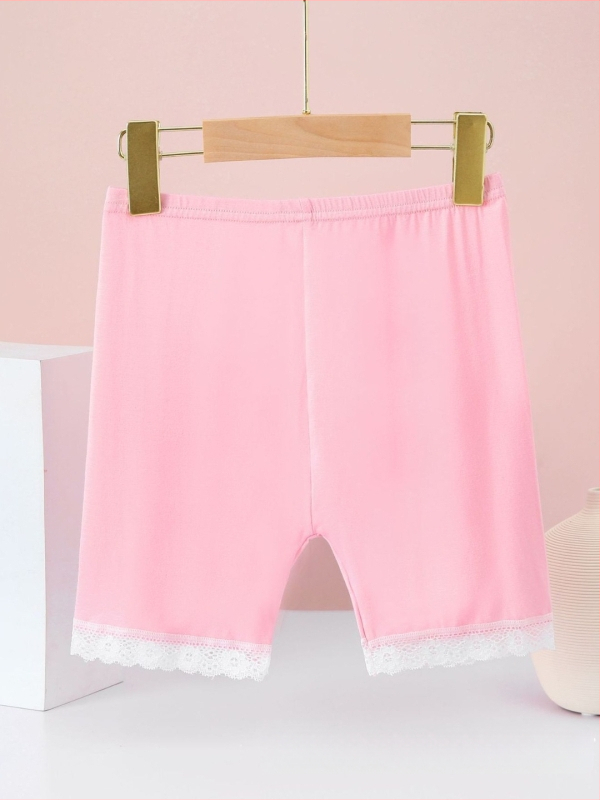 Modal vaiko vasaros saugūs šortai mergaitėms, kvėpuojantys, 95% viskozė, Saugos klasė B, amžius 3–8 metai