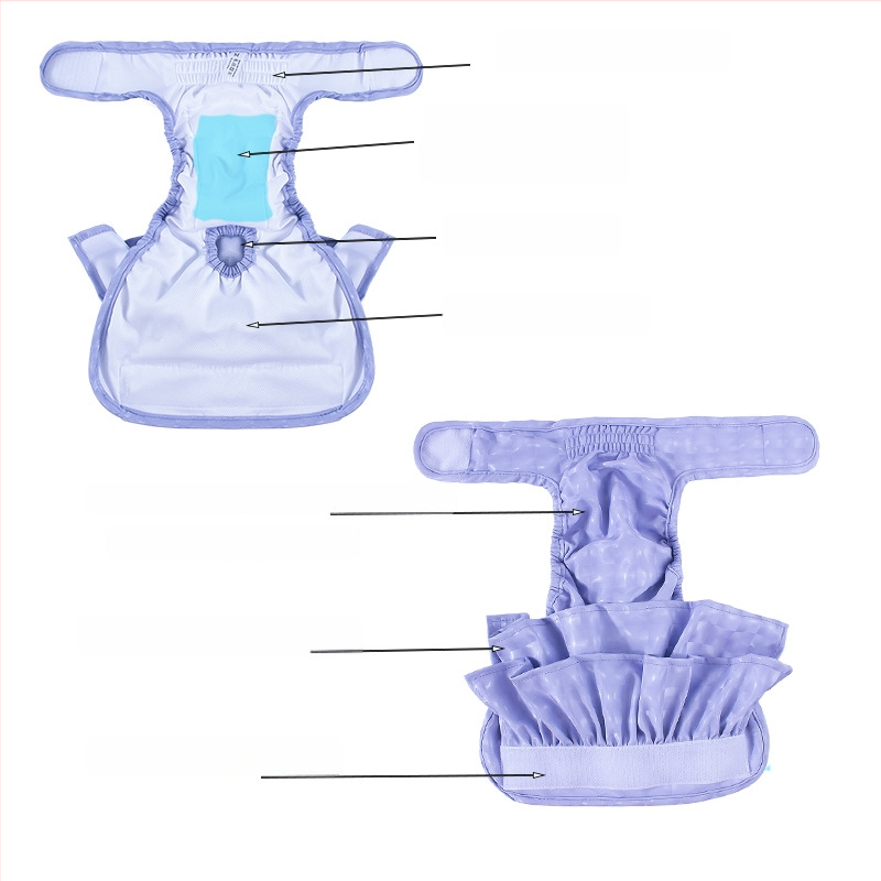 Fiziologinės kelnės - ekologiškai draugiškas perdirbtas audinys / poliesteris, skalbiamos, europietiško- Amerikos stiliaus, moterims, prekės ženklas: Bablonrabi/Babylon Raby