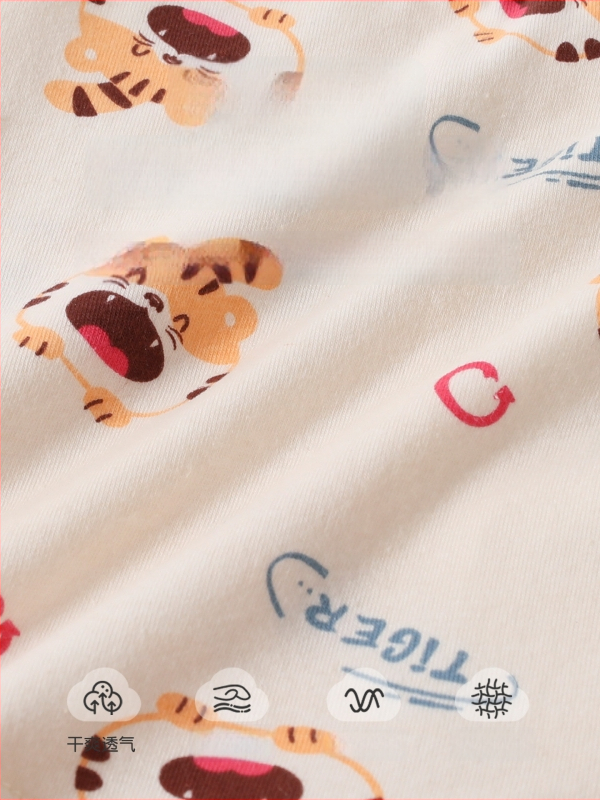 Vaikiškos kelnaitės berniukams – 95% medvilnė, amžius 1–3 metai, Jingqi prekės ženklas, ruduo 2025