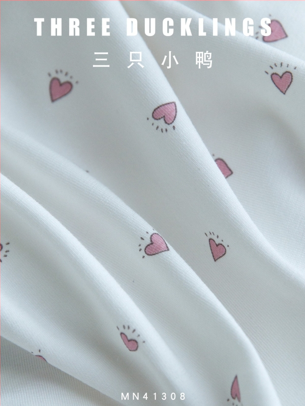 Mergaitei skirti bokseriai Three Little Ducks – Lenzing Modal, 46% Modal, antibakteriniai ir kvėpuojantys, amžius 3–8 metai