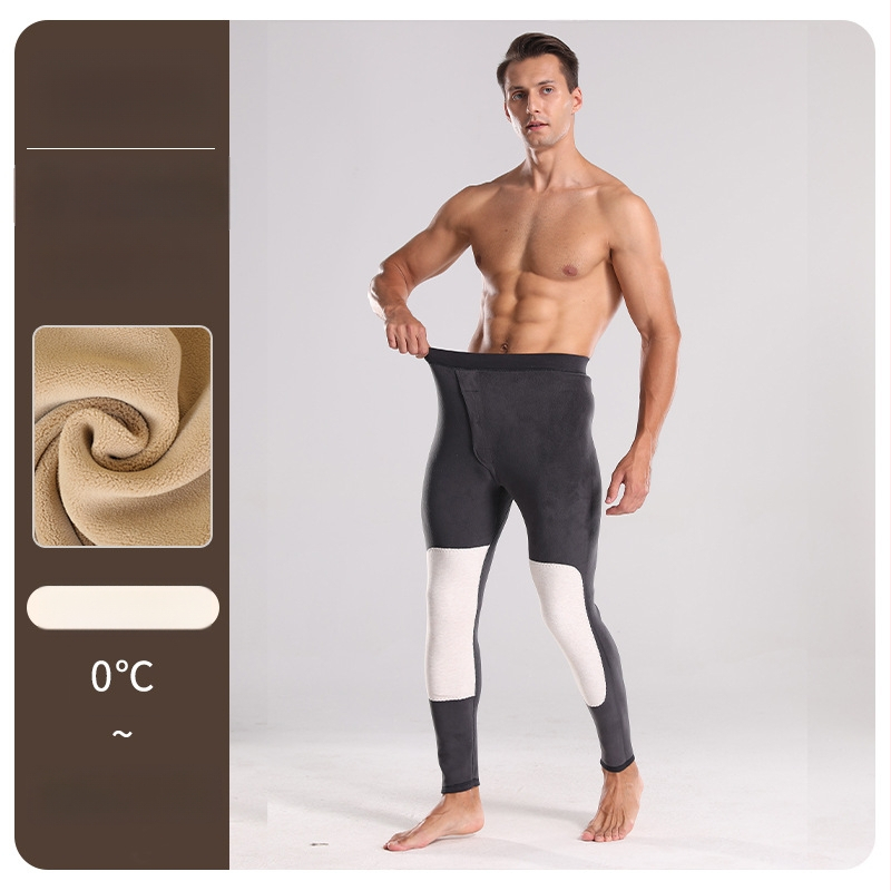 Vyriski šilti vilnos-silko termošortai su aukštu juosmeniu, dviejų sluoksnių fliso pamušalas, kelio apsauga