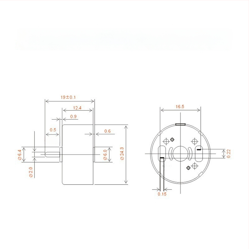Yuebang prekės teptukas variklis — mikro DC motoras, žemiau 36V, 3C sertifikatas