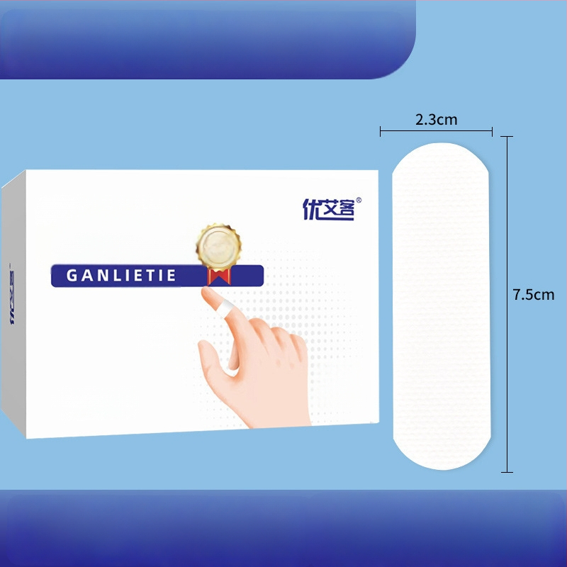 Youaike sausų įtrūkimų pleistras – elastinis, kvėpuojantis tvarstis, nepluoštinė medžiaga, storis 0.5 mm, galiojimo laikas 3 metai
