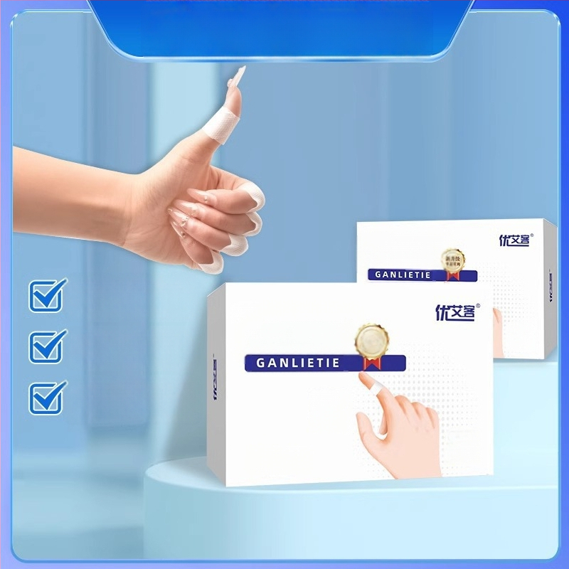 Youaike sausų įtrūkimų pleistras – elastinis, kvėpuojantis tvarstis, nepluoštinė medžiaga, storis 0.5 mm, galiojimo laikas 3 metai