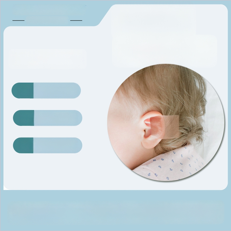 Silikono gelio ausų koregavimui skirta juostelė kūdikiams ir vaikams – fiksavimo pleistras iškyšusioms ausims
