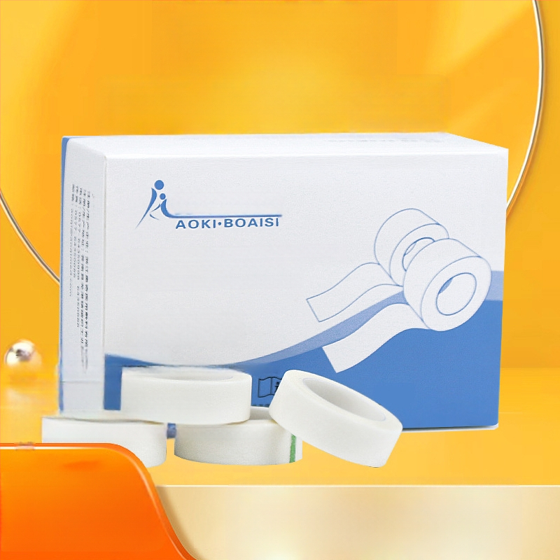 PE mikroporų skaidri juosta infuzijai – lengvai plystanti lipni plėvelė, prisitaikanti prie spaudimo lipalas, spausdintas logotipas, storis 2 mm