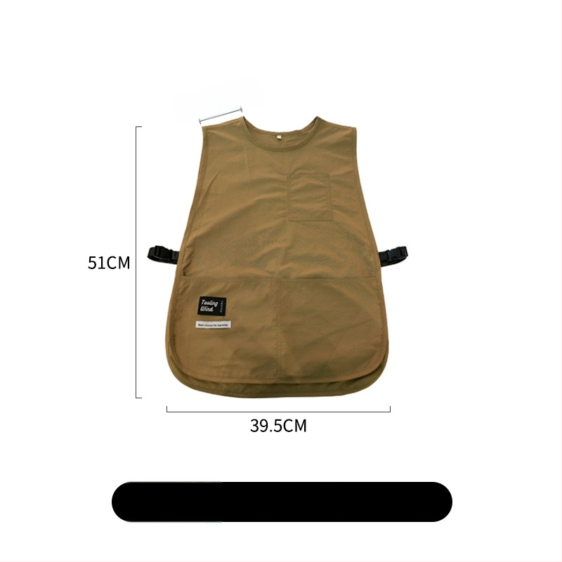 Köögirätik - varrukateta, mustusevastane, veekindel kangas, Korea stiil