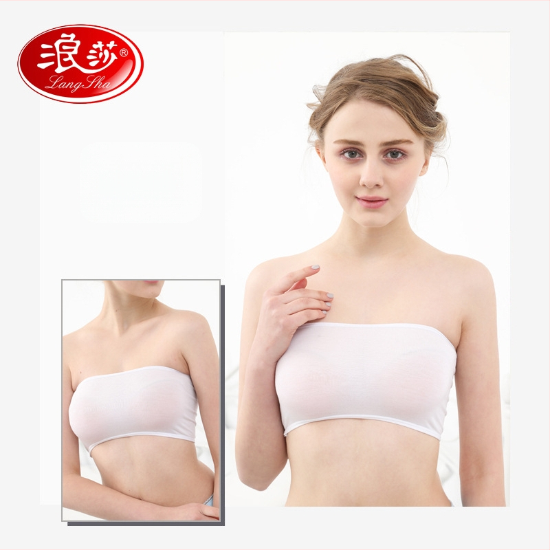 Langsha õlarihmetu rindwrap, ultraõhukesed moldkaussid, viskoosi riie 90–95%, vask-amiinia kiud