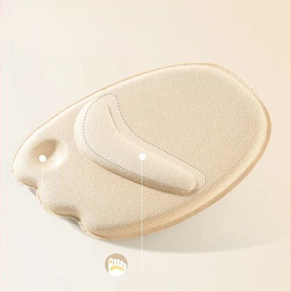 Priekinės dalies padukas aukštakulniams su atminties įdėklu – priešslizinis, skausmo malšinimas