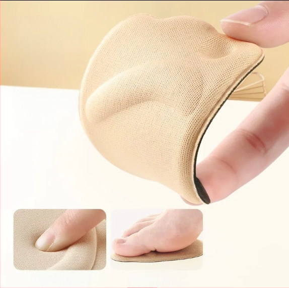 Priekinės dalies padukas aukštakulniams su atminties įdėklu – priešslizinis, skausmo malšinimas