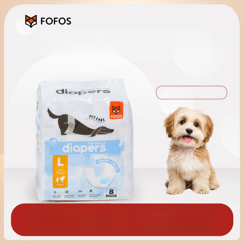 Suņu higiēnas autiņi ar bieziem absorbējošiem paliktņiem urīnizvadei – neauduma materiāls – ikdienas lietošanai, ceļojumiem, vairākām dzīvniekiem