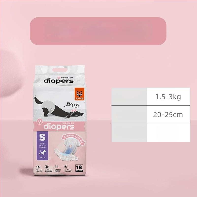 Suņu higiēnas autiņi ar bieziem absorbējošiem paliktņiem urīnizvadei – neauduma materiāls – ikdienas lietošanai, ceļojumiem, vairākām dzīvniekiem