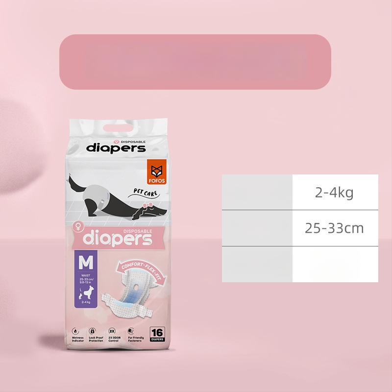 Suņu higiēnas autiņi ar bieziem absorbējošiem paliktņiem urīnizvadei – neauduma materiāls – ikdienas lietošanai, ceļojumiem, vairākām dzīvniekiem