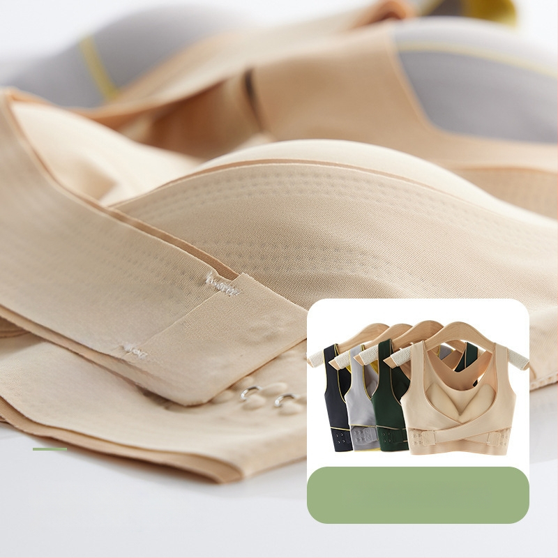 Nailonist sportlik top padjadega, juhtmevaba, õhukesed vormitud kausid, täis kausid, ristküljelised külgsidemed