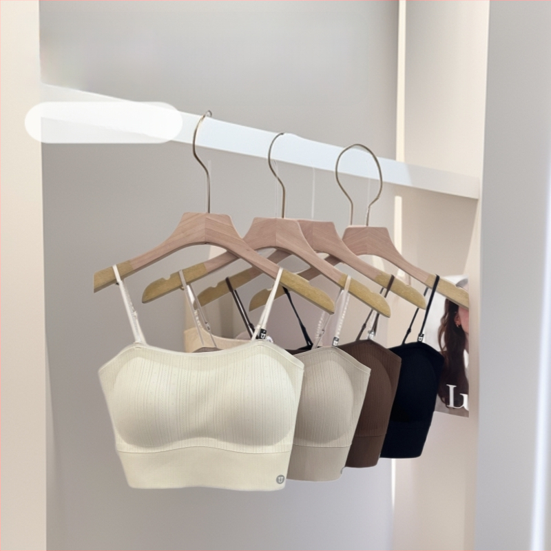 Sewatu lõhivõõtud õla all bustier padjaga, nailon, 3/4 kauss, toru-top