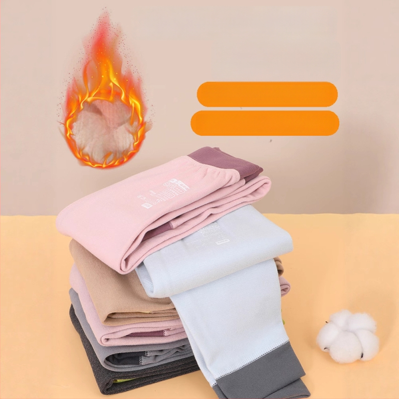 Vaikų termo kelnaitės, storesnės rudens–žiemos laikotarpiui, be siūlių, unisex, pagrindinis sluoksnis, amžius 3–8 metai