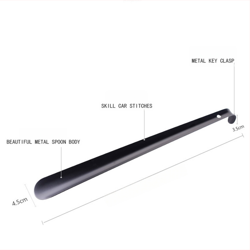 Nerūdijančio plieno vidutinio ilgio batų įrankis patogiam užsimovimui ir nusiėmimui, modelis Ad217, prekinis ženklas Auspicious enough, kasdienis stilius