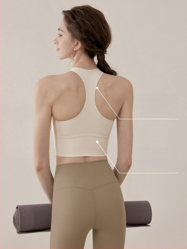 Dámsky bezrukávový fitness set — priedušný, rýchloschnúci materiál, 78% nylon, 22% elastan, na beh, jazdu na bicykli a jogu, leto 2025