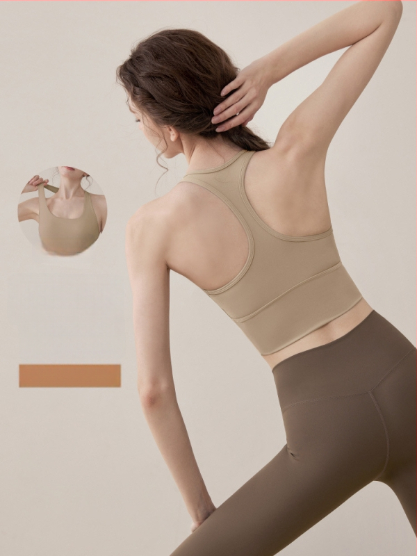 Dámsky bezrukávový fitness set — priedušný, rýchloschnúci materiál, 78% nylon, 22% elastan, na beh, jazdu na bicykli a jogu, leto 2025