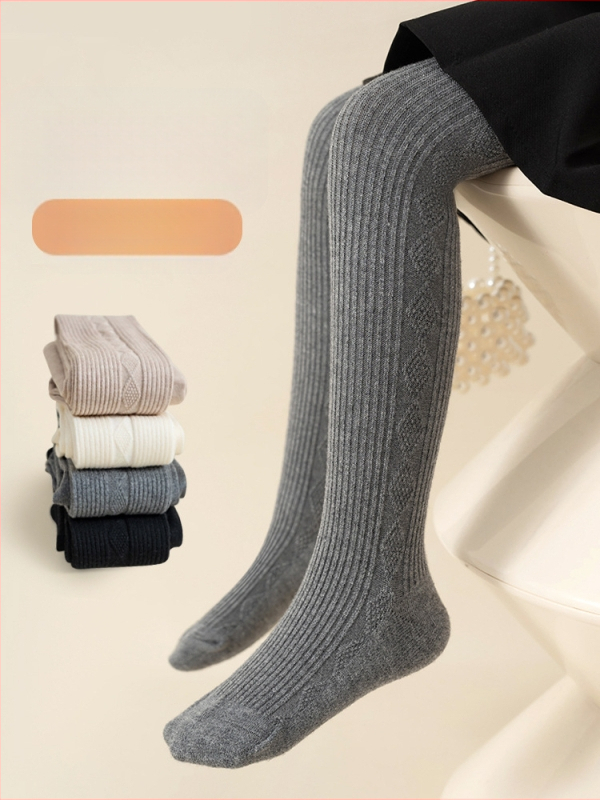 Bērnu zeķtoppes ar kājiņu – elpojošas, jacquard adījums, poliesters, pavasaris un rudens, augsta elastība