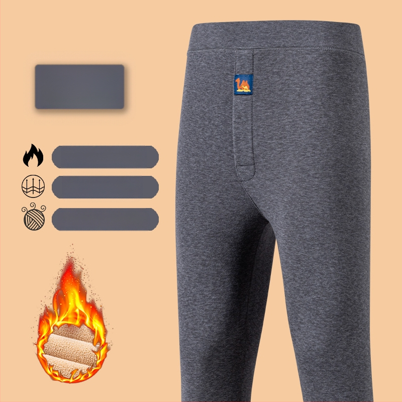 Vyriski termo džinsai iš kamelinių vilnų velūro, aukštas liemuo, šiltos ir stores pagrindinės kelnes, vienos spalvos, viengubas sluoksnis, 90–95% poliesteris, 251–300 g/m²