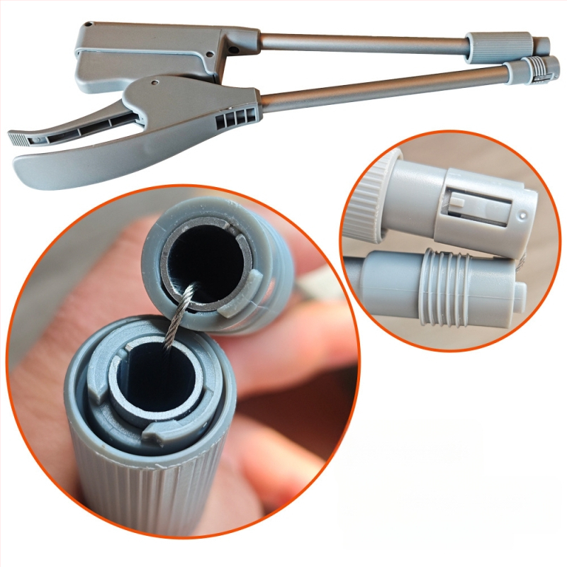 Daugiafunkcinis batų įrankis su ilga rankena ir kilpa — Modelis 20524654, skirtas vyresnio amžiaus žmonėms ir nėščioms moterims