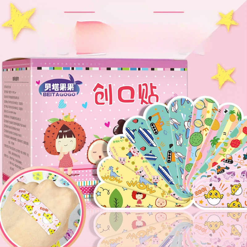 Band-Aid PE, vienkartinis, medicininis stilius, 100 pleistrų dėžutėje