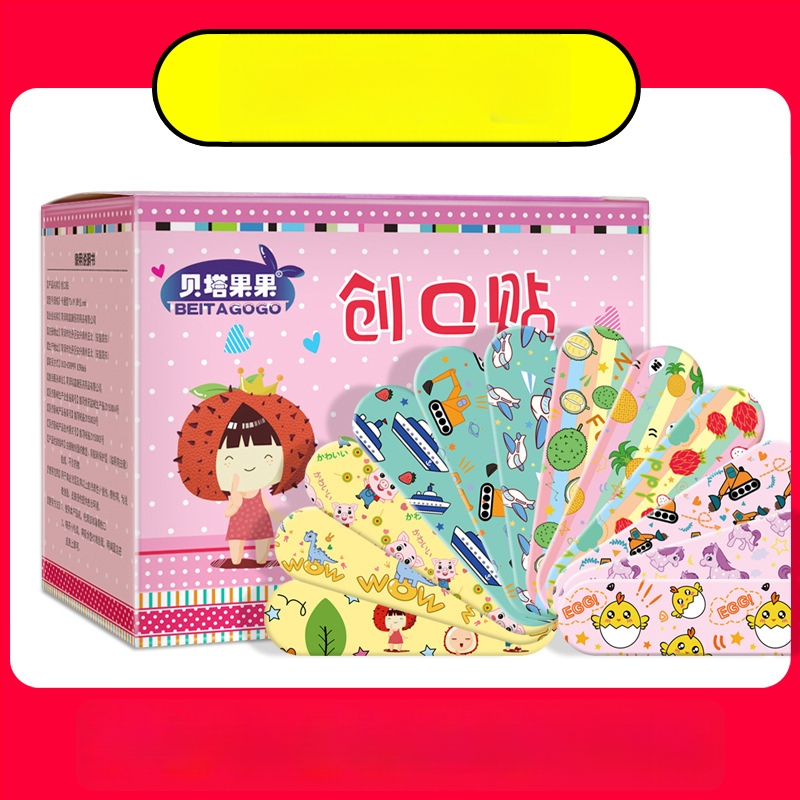 Band-Aid PE, vienkartinis, medicininis stilius, 100 pleistrų dėžutėje