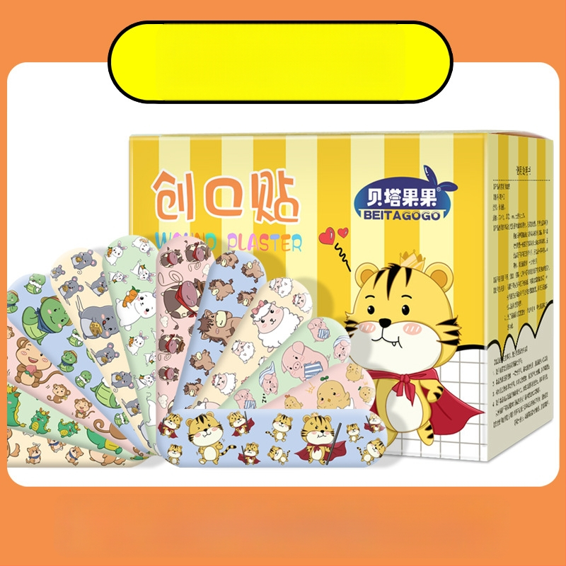 Band-Aid PE, vienkartinis, medicininis stilius, 100 pleistrų dėžutėje