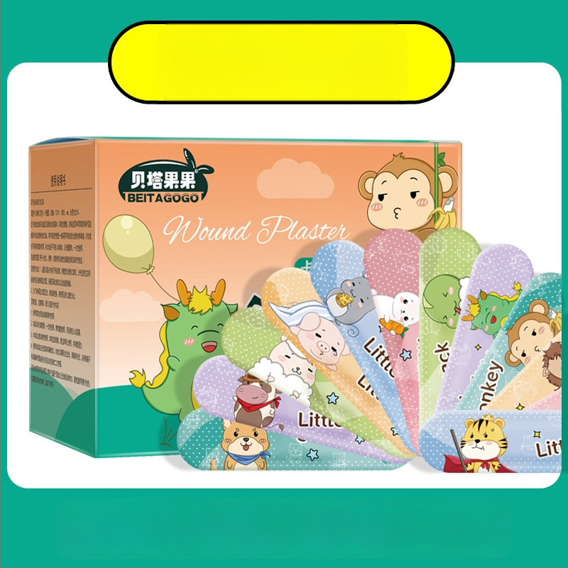 Band-Aid PE, vienkartinis, medicininis stilius, 100 pleistrų dėžutėje