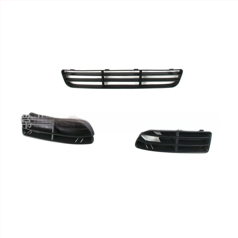 Žemutinė tinklinė grotelė priekinio buferio VW Bora 1999-2005 | Medžiaga: ABS plastikas | Diegimas: buferis | Priedų numeriai: 1J5853677C, 1J5853666C, 1J5853665B | Prekės ženklas: CZPINCHEN