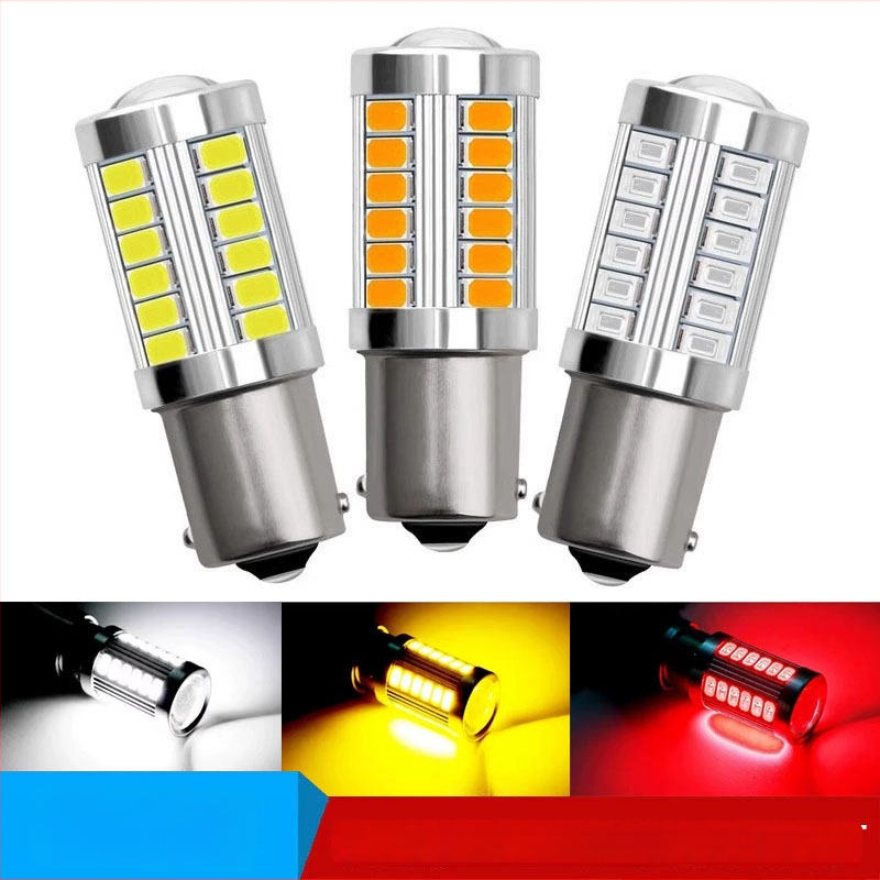 12V automobilio LED stabdžių žibintas, 33smd, universalus, srovė 0,25A, tarnavimo laikas 5000h