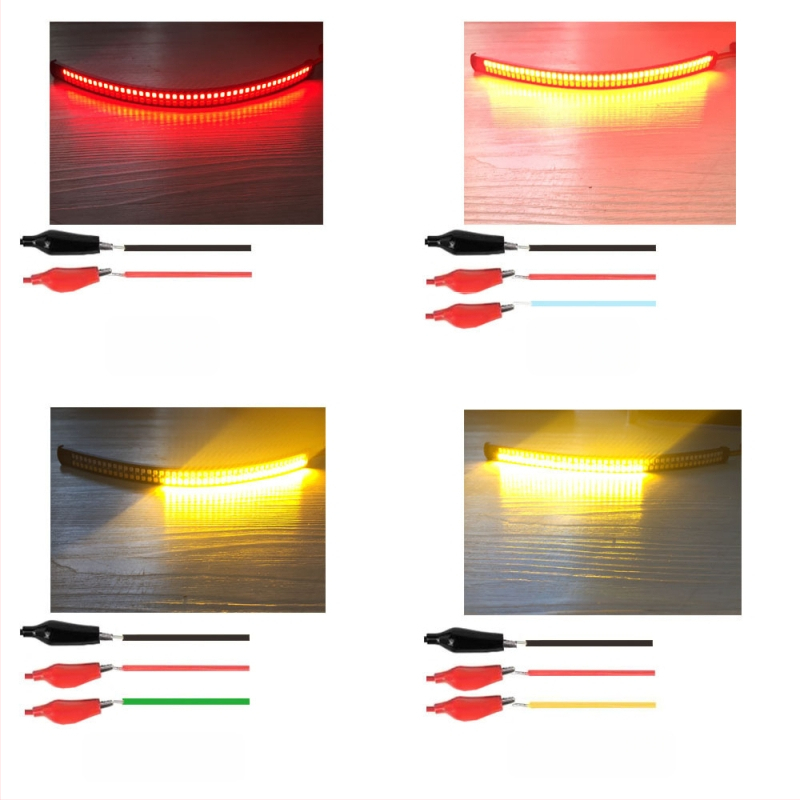 Motorratta LED piduri- ja suunatuli ning registreerimisnumri valgustus: 12V, 5W, 2835 LED, korpus, PVC+LED