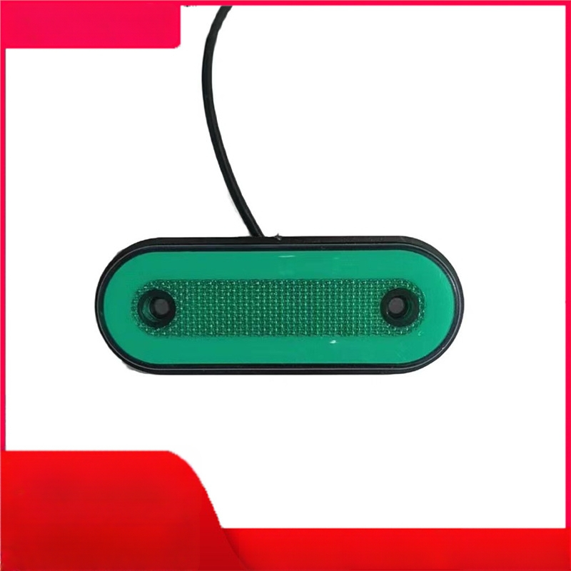 LED galinis žibintas kemperiui su dviejų krypčių šviesos vadovu krašte (24V, medžiaga: geležies plokštė ir inžineriniai plastikai, modelis: dviejų krypčių šviesos vadovas krašte)