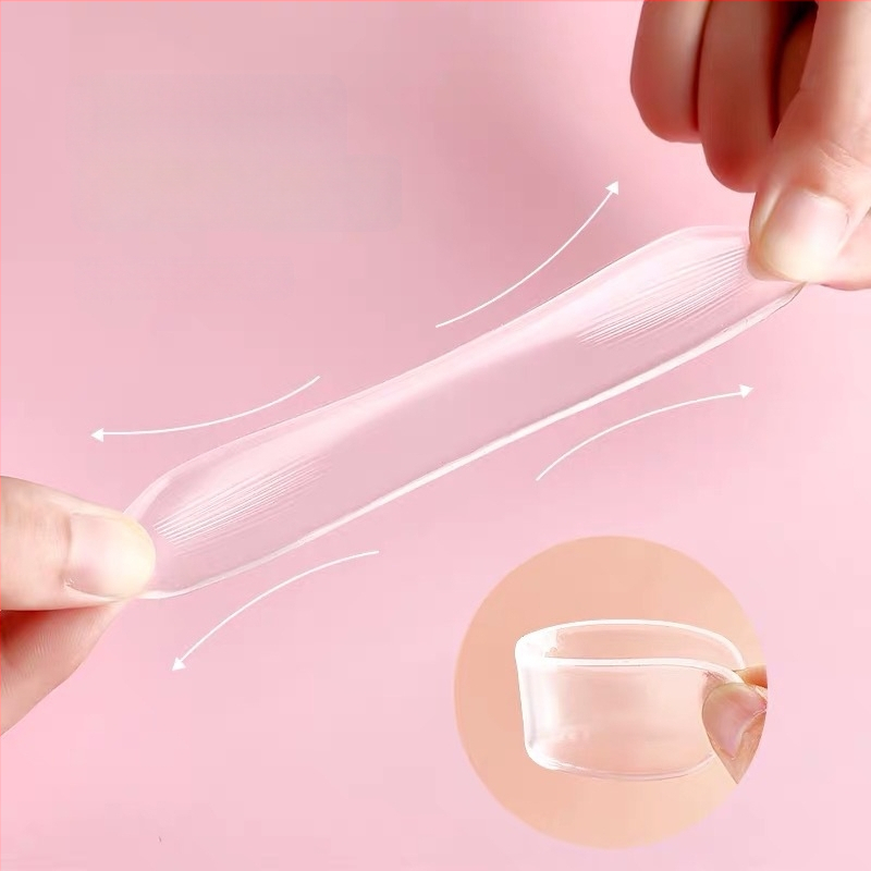 4D prozirni ulošak za petu – zaštita od habanja, pogodan za tenisice, kožne cipele, čizme, sandale, svakodnevne i radne cipele, za sve sezone