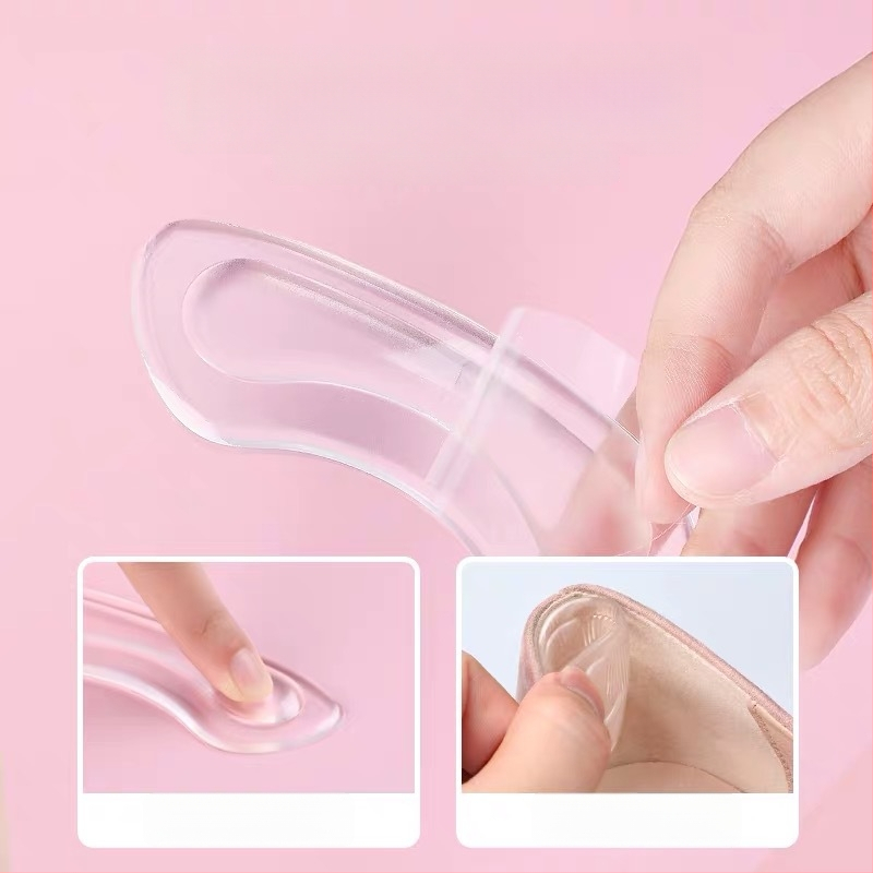 4D prozirni ulošak za petu – zaštita od habanja, pogodan za tenisice, kožne cipele, čizme, sandale, svakodnevne i radne cipele, za sve sezone