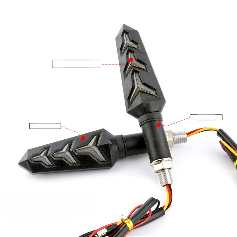 LED-lamp fishbone kujul 12V sõidukitele, universaalne ühilduvus, IP67 veekindel, 50 000 tunni tööiga