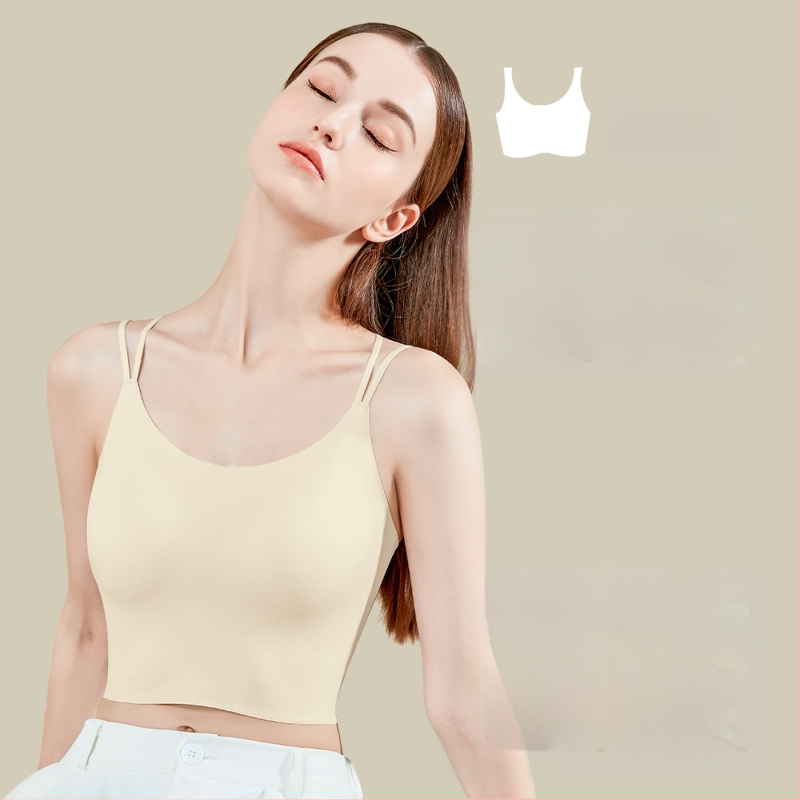 Rinnahoidja wrap/tube top – hingav, õmblusteta selja, plah ploni vormitud kausid, nailon, vöö pikkus